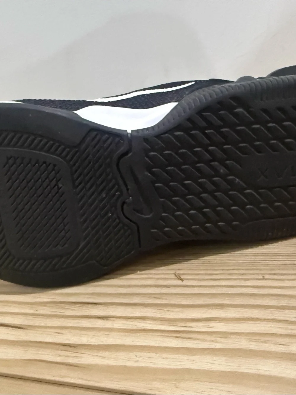 Nike Black and White‎ Running Shoes with Air Cushion